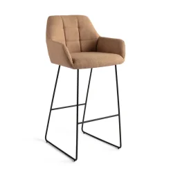 Best Jesper Home Barkruk Noto Slide Black (zithoogte 75cm)