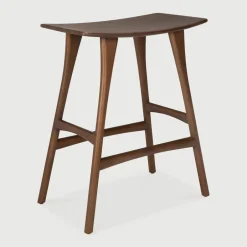 Ethnicraft Barkruk Osso Hout (zithoogte 65cm)