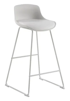 Hot Bendt Barkruk Pelle Kunststof, kleur (zithoogte 76cm) Wit