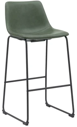 Discount LABEL51 Barkruk Risto Lederlook (zithoogte 75cm)