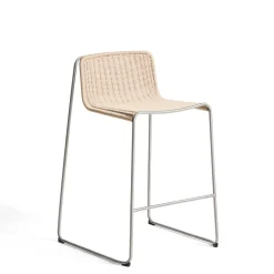 Discount Kave Home Barkruk Tavari Touw en staal Beige