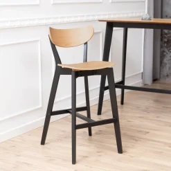 Best Bendt Barkruk Torkil (zithoogte 77cm) Eiken