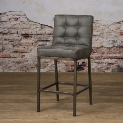 Discount Tower Living Barkruk Vasco (zithoogte 67cm) Grijs