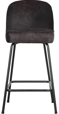 Clearance WOOOD Barkruk Vogue (zithoogte 65cm) Leder