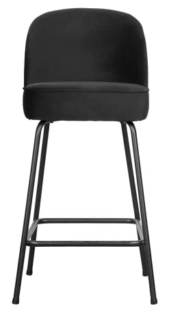 Hot WOOOD Barkruk Vogue (zithoogte 65cm) Velvet Zwart