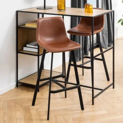 Clearance Bendt Barkruk Xanthe PU (zithoogte 76.5cm)