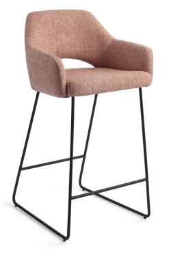 Sale Jesper Home Barkruk Yanai Slide Black (zithoogte 65cm) Pink Punch