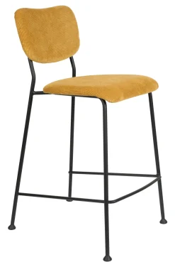 Sale Zuiver Barstoel Benson Ribstof (zithoogte 65cm)