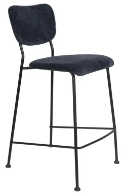 Sale Zuiver Barstoel Benson Ribstof (zithoogte 65cm)