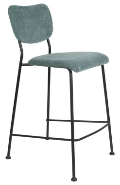 Sale Zuiver Barstoel Benson Ribstof (zithoogte 65cm)