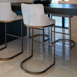 Sale Richmond Interiors Barstoel Bolton, kleur (zithoogte 77cm) Naturel