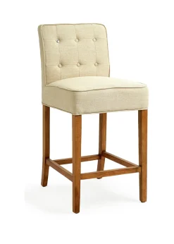 Outlet Rivièra Maison Barstoel Cape Breton Linen, kleur Flax