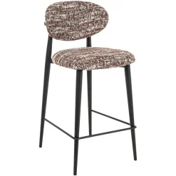 New Richmond Interiors Barstoel Dantes Geweven stof, kleur Hazel