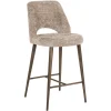 Clearance Richmond Interiors Barstoel Delphine Lovely stof, kleur Naturel (zithoogte 67cm)