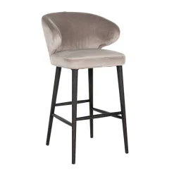 Online Richmond Interiors Barstoel Indigo Velvet (zithoogte 78cm)