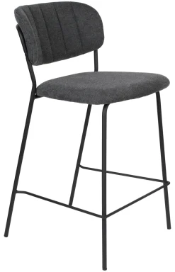 Sale ZILT Barstoel Kolten Zwart (zithoogte 65cm)