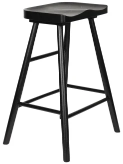 Discount ZILT Barstoel Marky Eikenhout (zithoogte 64cm)