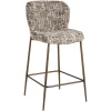 Discount Richmond Interiors Barstoel Odarby Omara stof, kleur Bruin (zithoogte 68cm)