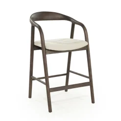 Best Eleonora Barstoel Rayven Essen en stof (zithoogte 65cm)