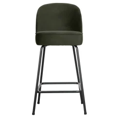 Hot WOOOD Barstoel Vogue Velvet (zithoogte 64cm)