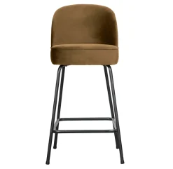 Hot WOOOD Barstoel Vogue Velvet (zithoogte 64cm)