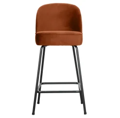 Hot WOOOD Barstoel Vogue Velvet (zithoogte 64cm)