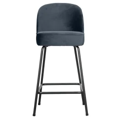 Hot WOOOD Barstoel Vogue Velvet (zithoogte 64cm)