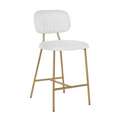Best Richmond Interiors Barstoel Xenia Bouclé, kleur (zithoogte 66cm) Wit