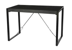 Livingfurn Bartafel Norris Mangohout en staal, 140 x 80cm