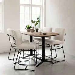 DTP Home Bartafel Soho Deens Ovaal, Teakhout, 160 x 90cm