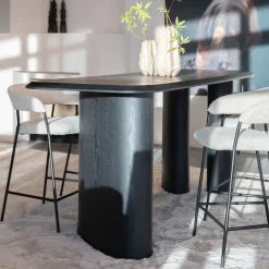 Discount Eleonora Bartafel Walter Eiken, 220 x 80cm Zwart