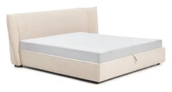 Clearance Kave Home Bed Arvian Met uitklapbare bedbodem, kleur Beige