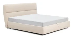 Hot Kave Home Bed Dafra Met uitklapbare bedbodem, kleur Beige