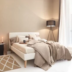 Sale Kave Home Bed Dyla Bouclé, 160 x 200cm