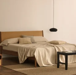 Kave Home Bed Elan Notenhout