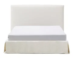 Online Kave Home Bed Jaira Chenille, kleur Wit