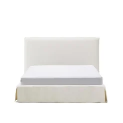 Online Kave Home Bed Jaira Chenille, kleur Wit