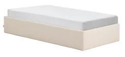 Online Kave Home Bed Nelzi Met uitklapbare bedbodem, kleur Ecru