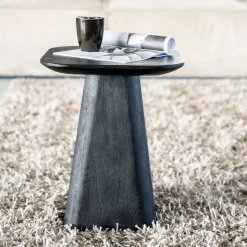 Discount Eleonora Bijzettafel Aron Mangohout, 40 x 40cm