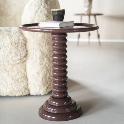 Online By-Boo Bijzettafel Basco 47cm, kleur Bruin