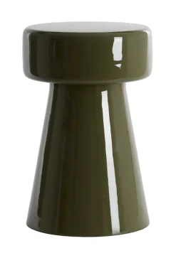 New Light & Living Bijzettafel Dakwa 29cm, kleur Olijfgroen