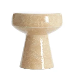 Clearance Light & Living Bijzettafel Dakwa Ø38cm, kleur Zand