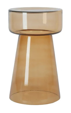 New Light & Living Bijzettafel Dakwa Glas, 30cm