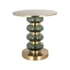 Discount Richmond Interiors Bijzettafel Dalina 45cm, kleur Groen