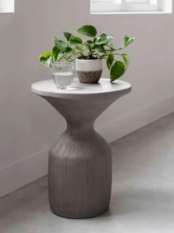 Discount MUST Living Bijzettafel Flora, 51cm, kleur Olijf Olive