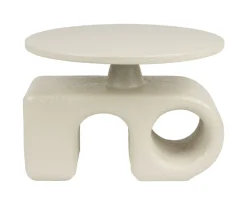 Clearance Zuiver Bijzettafel Hermit Resin, 58cm