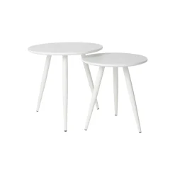 Hot ZILT Bijzettafel Kevan set van 2 stuks