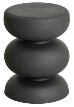 Light & Living Bijzettafel Kobodo 35cm Mat Zwart