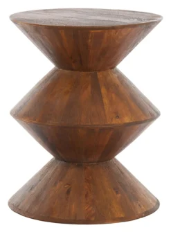 New Light & Living Bijzettafel Larus Mangohout, kleur Bruin