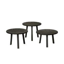 Best RENEW Bijzettafel Lazio Teakhout, Set van 3 stuks